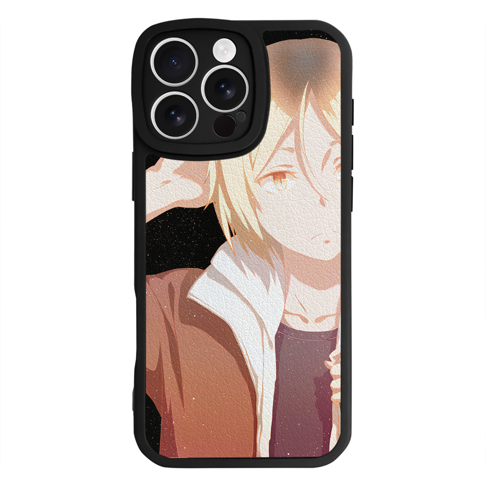 （画像用） ハイキュー!! Haikyu!! 【iPhone 16シリーズ対応】シリコンスマホケース（レザー調） 材質：シリコン
